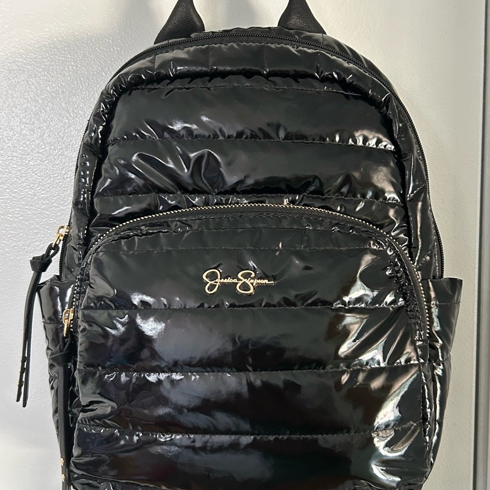 Jessica Simpson Black Backpack EUC